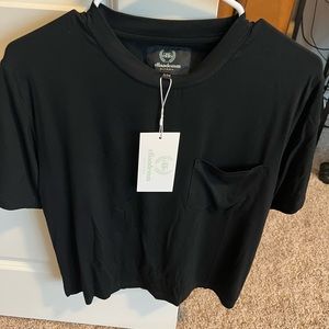 Ellandemm pocket tee NWT s/m black